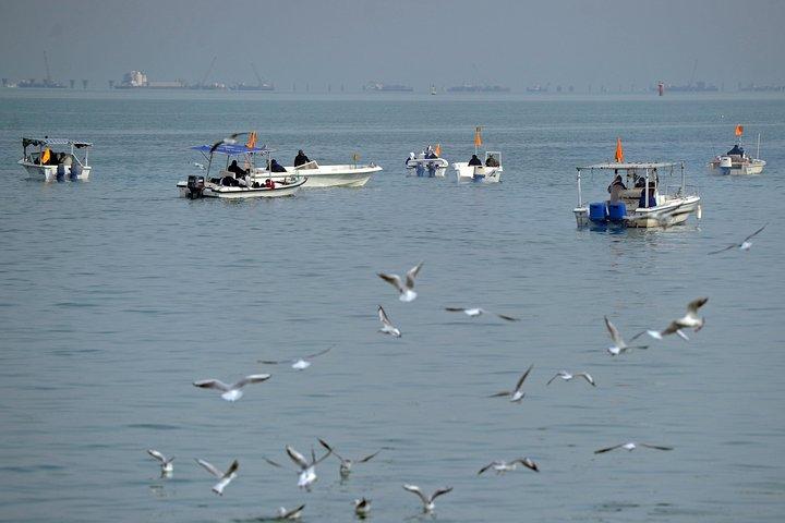Pesca Guiada na Baía da Cidade do Kuwait em Barco Privado