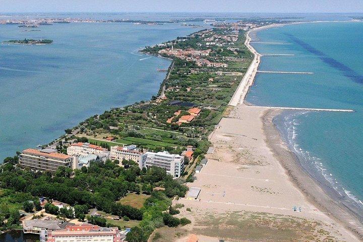 Privat cykeltur i Lido i Venedig