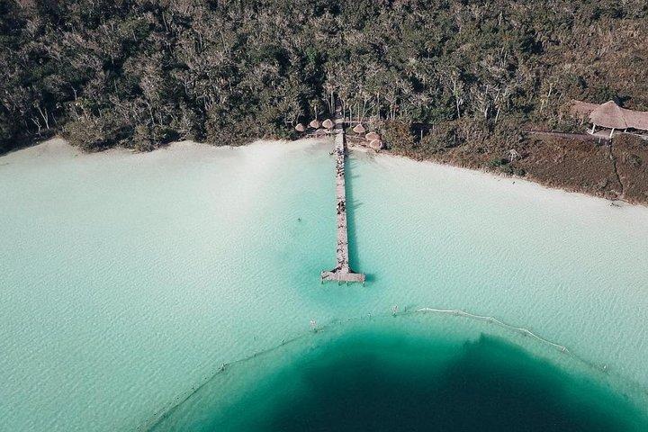 ¡Aventura increíble! Tour a la laguna de Kaan Luum, 2 Cenotes