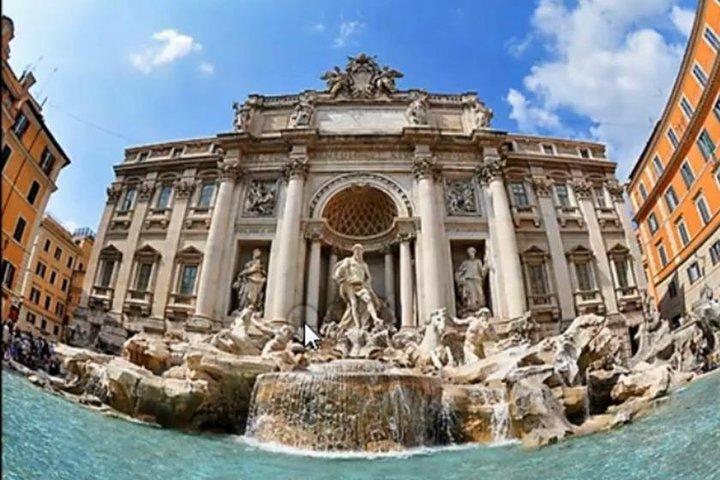 Fiumicino Airport Arrivals Privater Transfer Frei mit privaten halbtägigen Tour von Rom