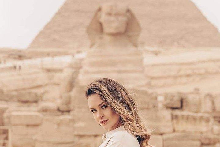 Dagtocht naar Gizeh-piramides met kameelrit en Egyptisch museum in Caïro