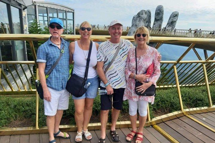 Privat Ba Na Hills & Golden Bridge Tour med Marmorbergen