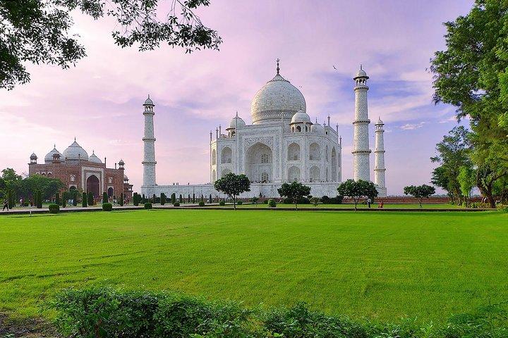 2 Tage: Geführte Agra-Tour ab Jaipur mit Zwischenstopp in Neu-Delhi