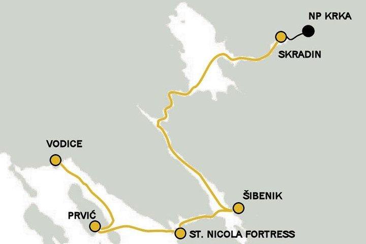 Expérience en bateau privé NP Krka