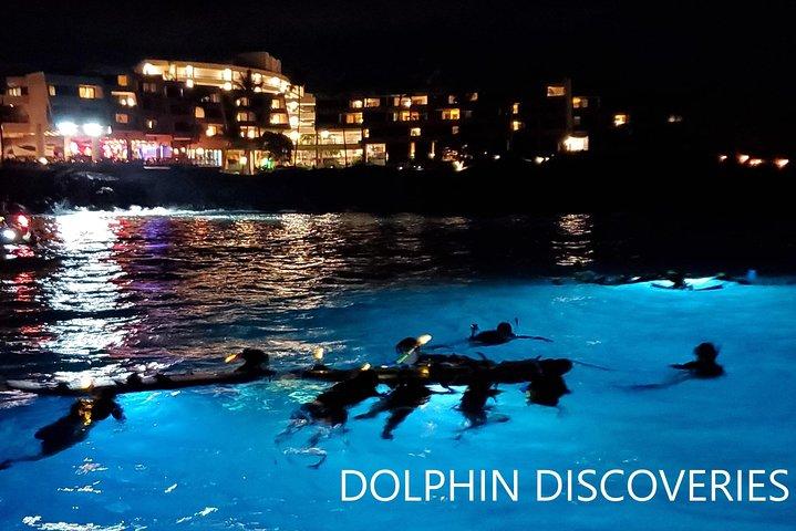Esnórquel nocturno con mantarrayas en Kona, Big Island