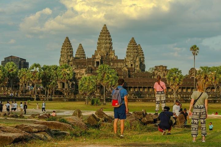 Siem Reap Highlight Tour del tramonto di Angkor Wat