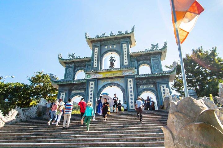 Da Nang Small Group City Tour: Marble Mountain & Lady Buddha uit Da Nang