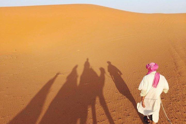 3 dagars ökenstur från Marrakech till öknen i Merzouga med en kameltrek