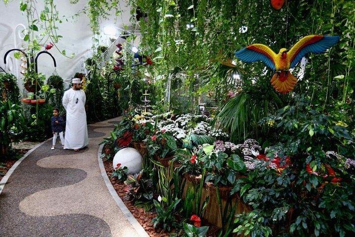 Visite privée du jardin Miracle & Papillon de Dubaï avec transferts
