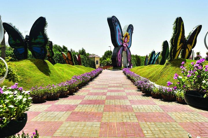 Visite privée du jardin Miracle & Papillon de Dubaï avec transferts