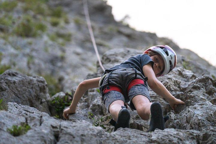 Rock Climbing near Lake Bled