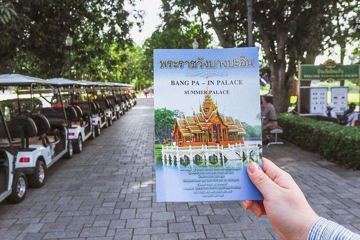 Excursión privada de un día a Ayutthaya en autobús y barco desde Bangkok