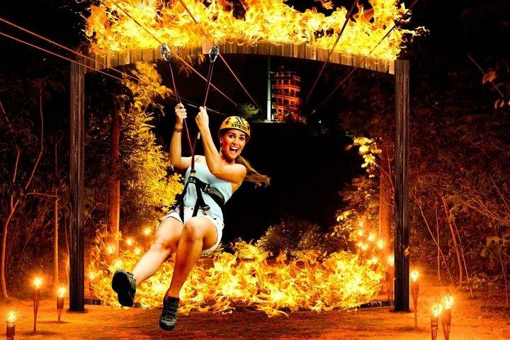Adrenaline Xplor Fuego Tour Testa din uthållighet endast från Cancun