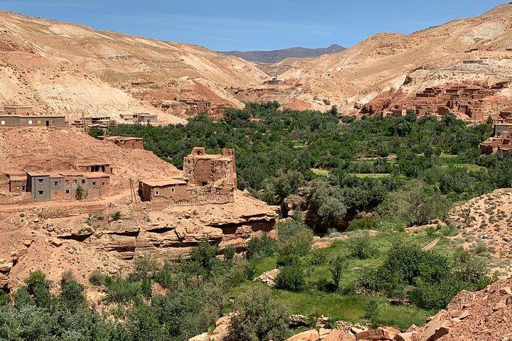 Day Trip from Marrakech to the ancient Kasbah Ait Ben Haddou & Telouet valley