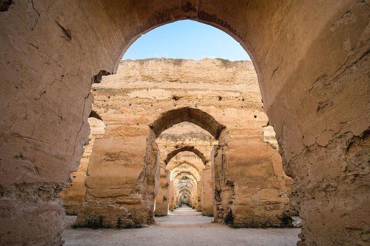 Uma maravilhosa viagem de um dia privado a Volubilis, Moulay Driss Zarhoun, Meknès de Fez