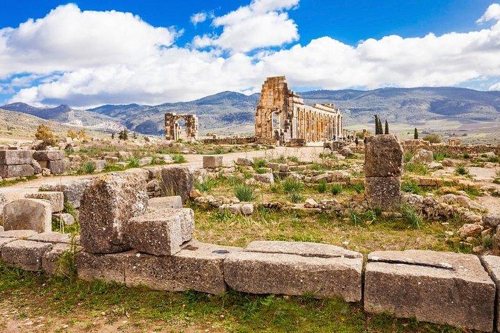 Uma maravilhosa viagem de um dia privado a Volubilis, Moulay Driss Zarhoun, Meknès de Fez