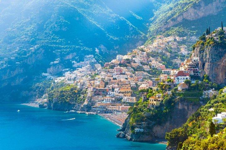 Excursion privée d'une journée Rome - Pompéi et côte amalfitaine billets inclus