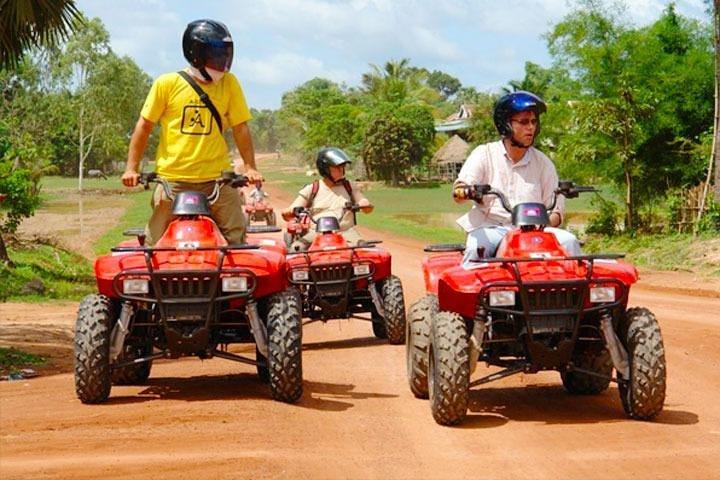 2 timmars fyrhjulingsäventyr i Siem Reap