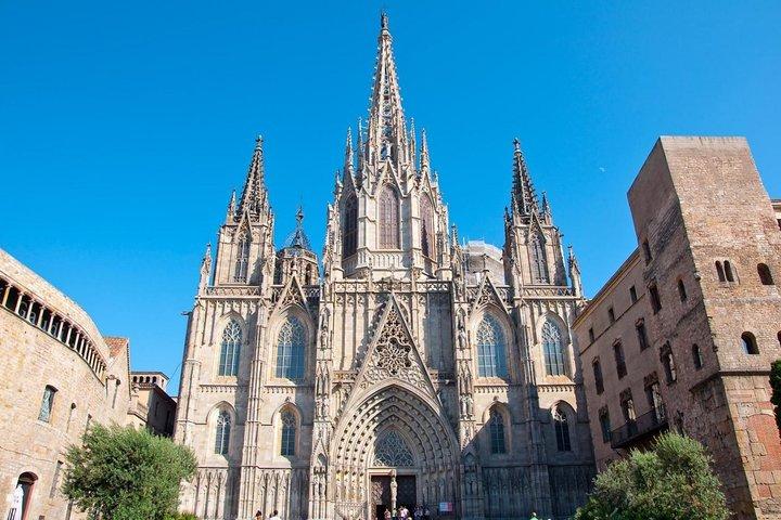 Romain, Gotique et Gaudi à Barcelone : visite privée à pied