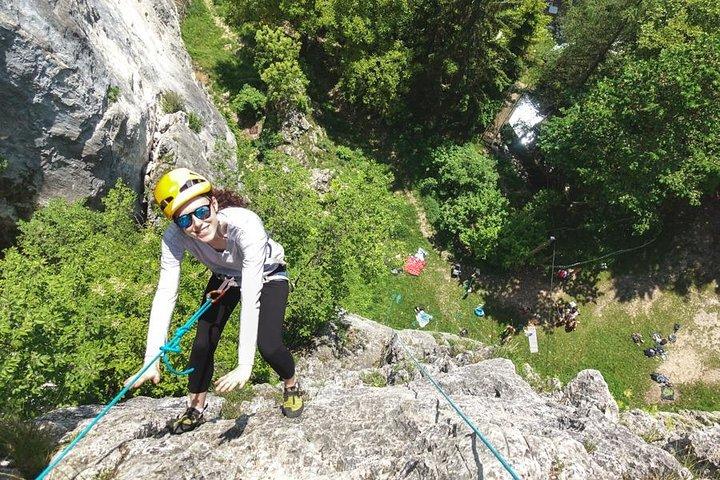 Rock Climbing near Lake Bled