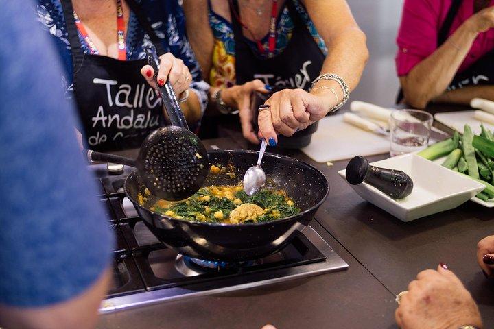 Spaanse kookles en diner in Sevilla