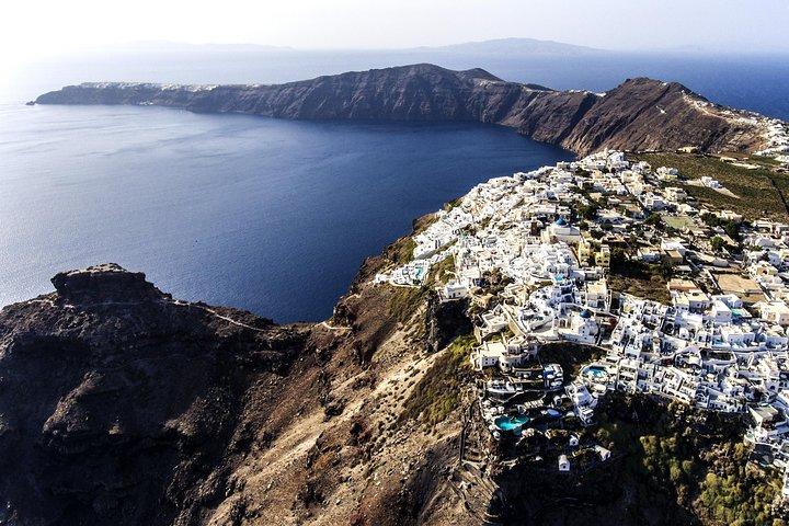 Santorini: Caldera Trail Caminhada e pôr do sol