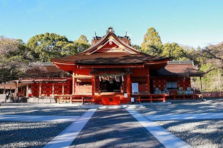 A trip to enjoy subsoil water and nature behind Mt. Fuji