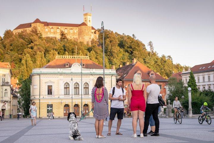 Historisk Ljubljana-tur med Ljubljana-slottet inkluderet