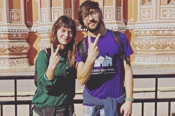 Gemme nascoste di Jaipur con un locale (tour guidato della città di mezza giornata in auto AC)