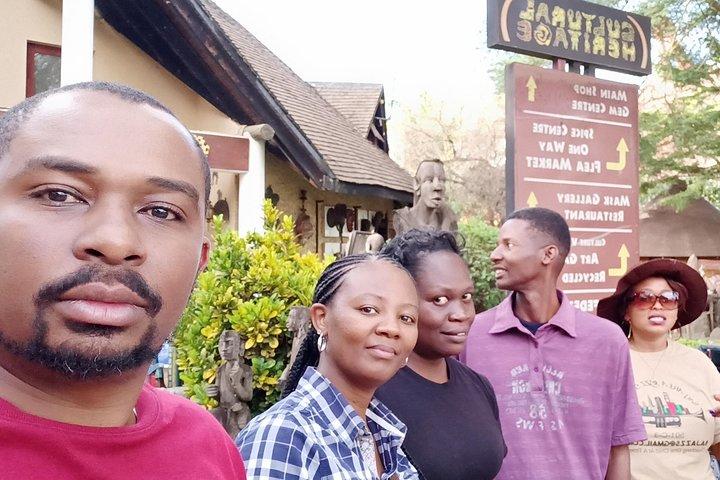 Afrikansk shoppingtur i Arusha