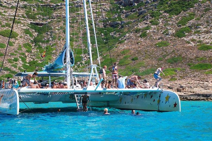 Catamaran-tur 5 timer: fra Palma de Mallorca