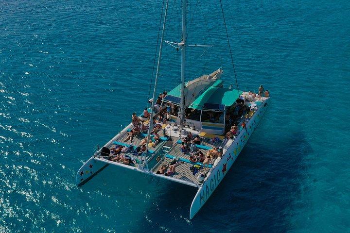 Catamaran-tur 5 timer: fra Palma de Mallorca
