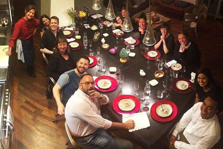 バチカン近くのモダンなイタリア料理ディナーとワインのペアリング