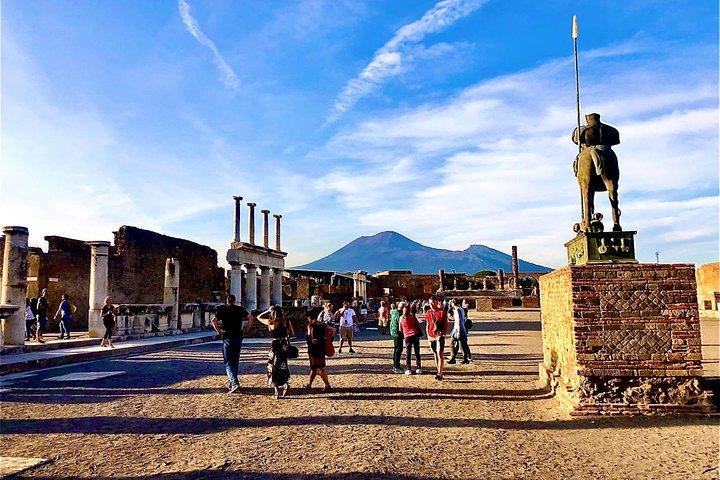 Explore the Pompeii Ruins from Positano