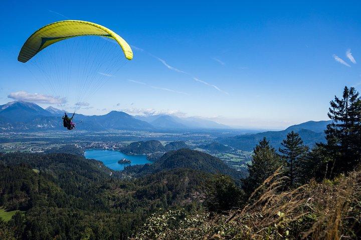 Parapendio Lago di Bled