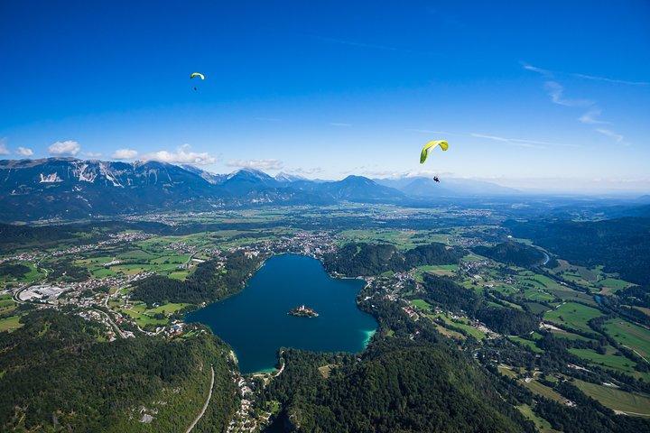 Parapendio Lago di Bled