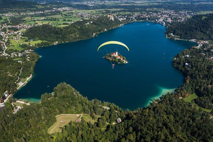 Parapendio Lago di Bled
