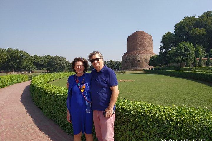 Sarnath, il luogo della prima cerimonia di Budhha.