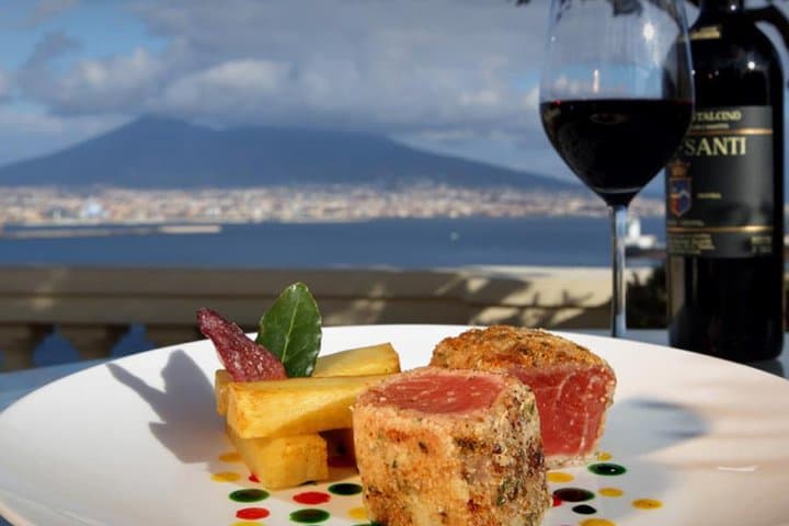Naples: Romantic Gourmet Dinner on the Rooftop Terrace