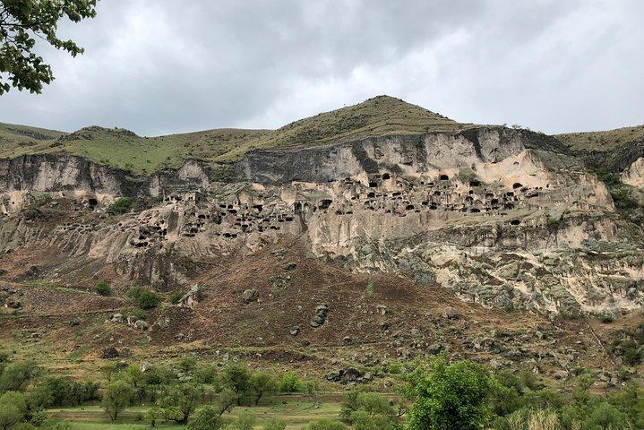 Heldagstur til Vardzia, Rabati, Khertvisi