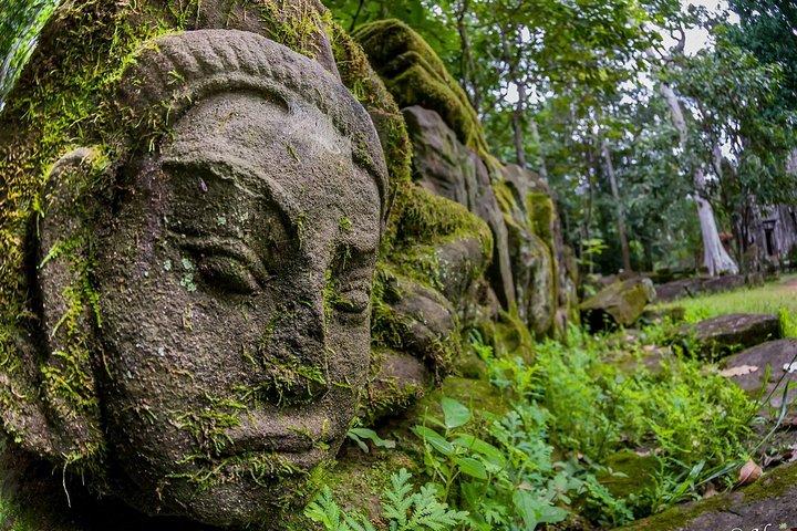 2 日間のアンコール ワット、スモール サークルの寺院とクレン滝付き
