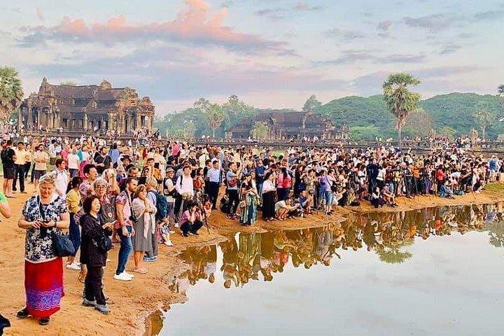 半日ツアー-アンコールワット、タプローム、バイヨン寺院