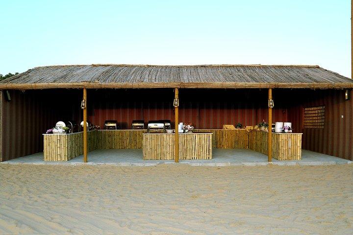 Safari dans le désert d'Abu Dhabi et dîner barbecue