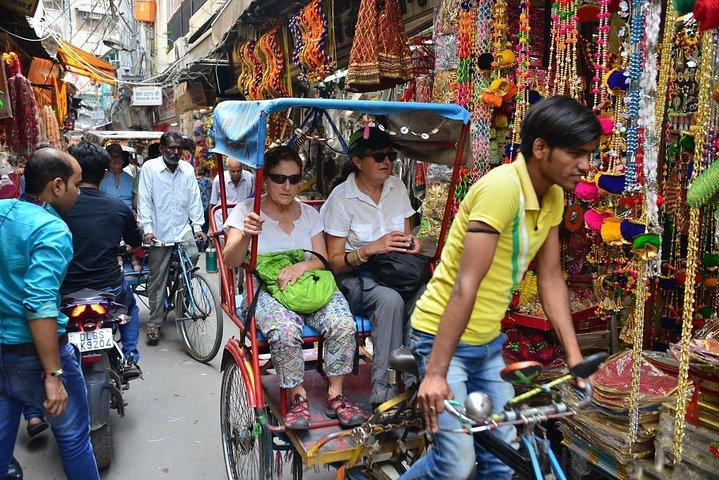 Old Delhi Rundgang mit Rikschafahrt