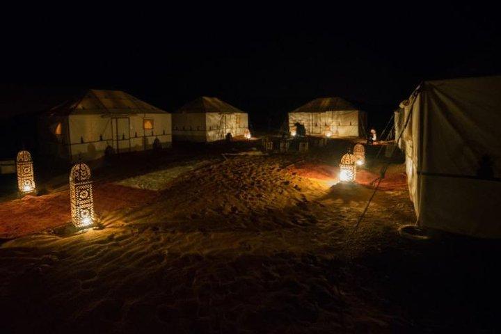3 days in the Merzouga desert from Marrakech to Fes: luxury camp