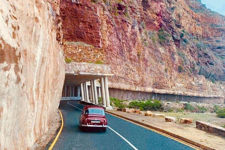 Chapman's Peak Cruise in een oldtimer