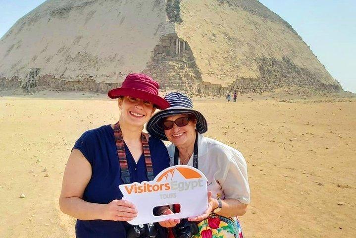 Excursion d'une journée dans les pyramides de Gizeh, Sakkara, Dahchour et Memphis au départ du Caire