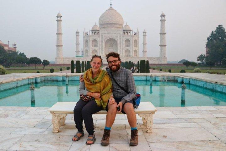 Tour di un giorno in Taj Mahal e Agra Fort con Fatehpur Sikri