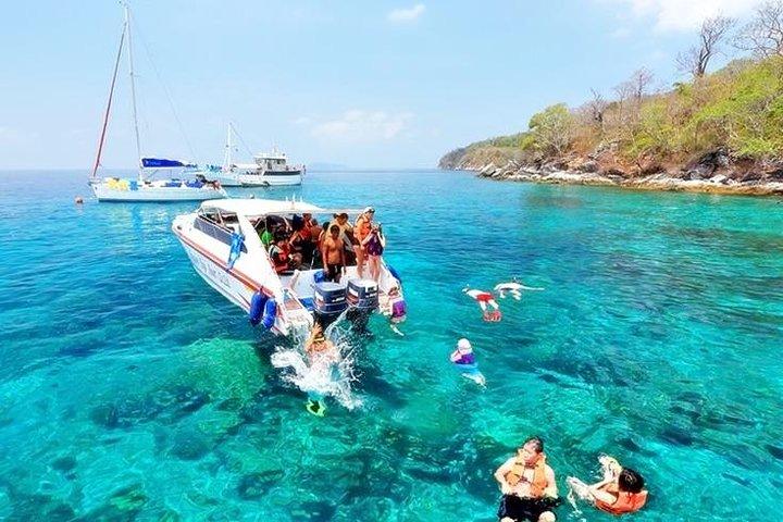 Speed Boat Private Sunset Snorkling och sightseeing från Samui