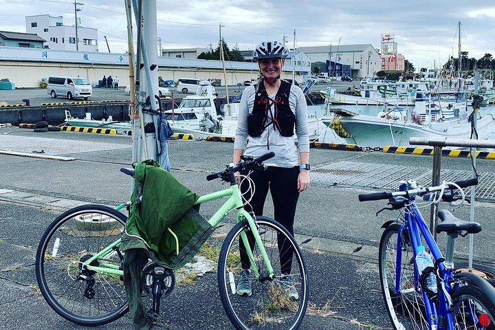 Visite guidée en vélo hybride dans la ville de Shizuoka (Remarque : pas de vélos électriques)